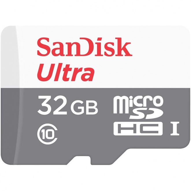 SanDisk Ultra Lite MicroSDHC Class 10 UHS-I 100MB/s Card - 32GB
